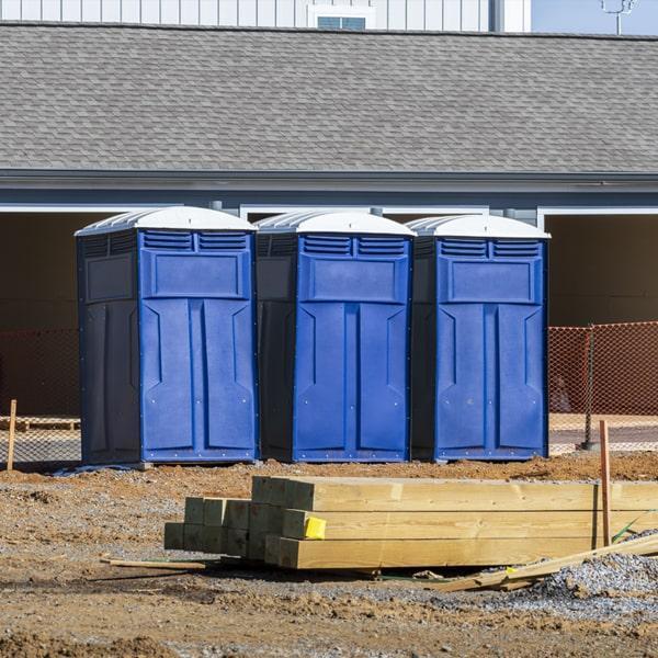 Heavy-duty construction site porta potty in Saint Charles, Missouri